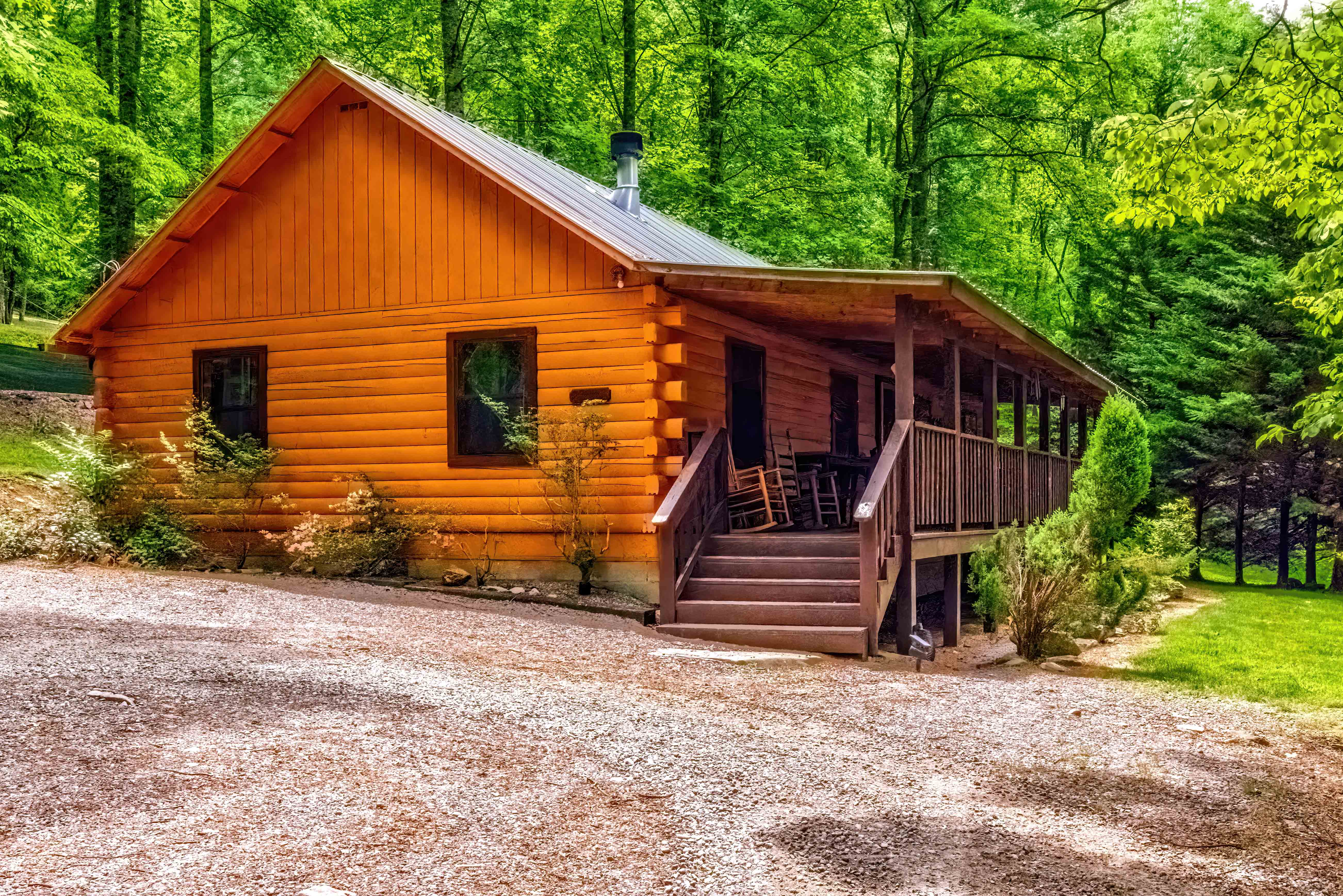 Panther Creek Resort - Cabin Rentals in Cherokee, NC - Cabin Rentals in ...